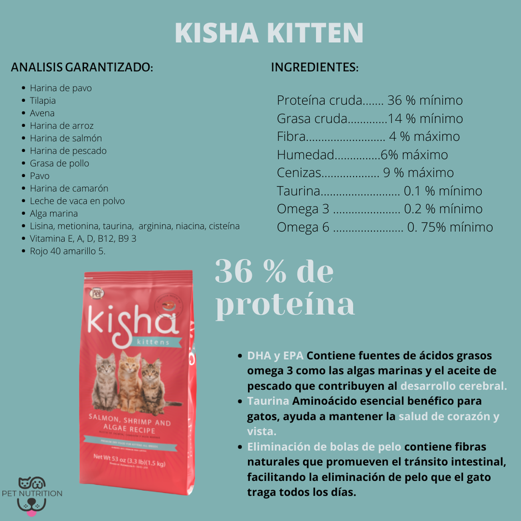 Kisha Kitten 1.5 kg