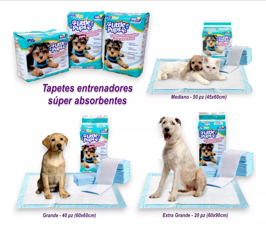 Tapete entrenador mediano PETKING 40 pza