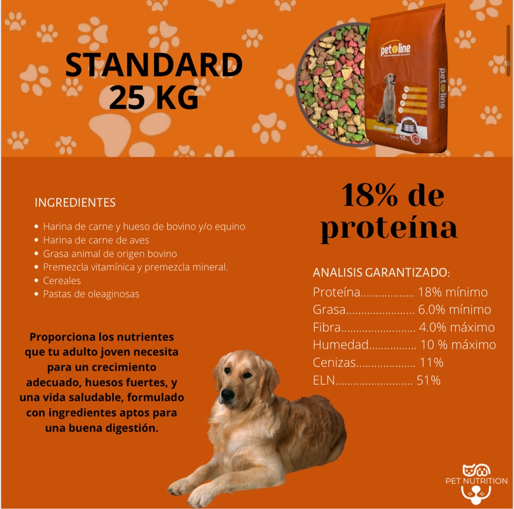 Standard 25 kg