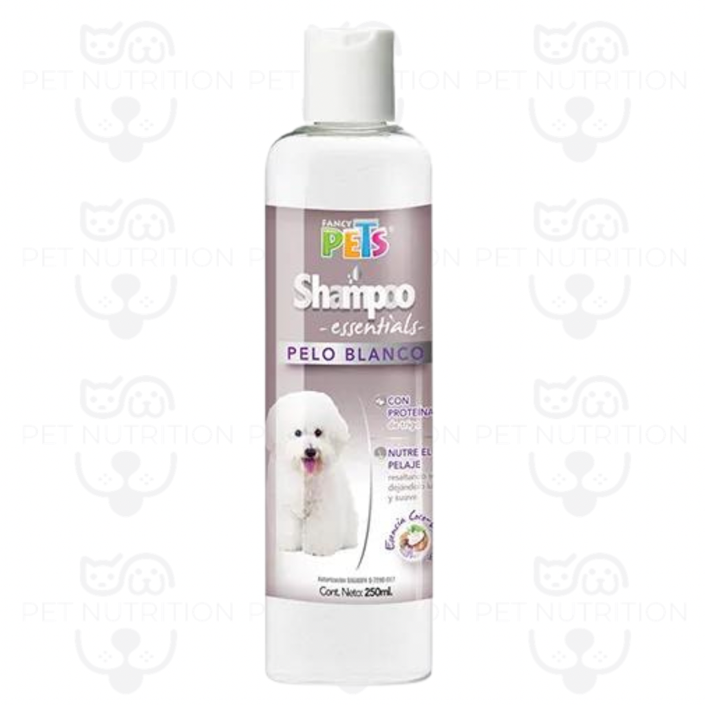 Shampoo de pelo blanco