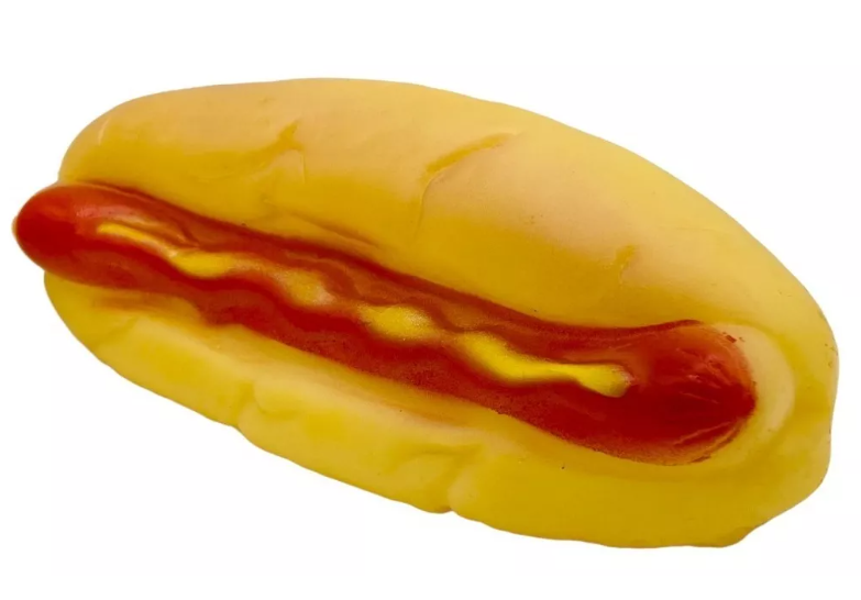 Juguete chillante de HotDog