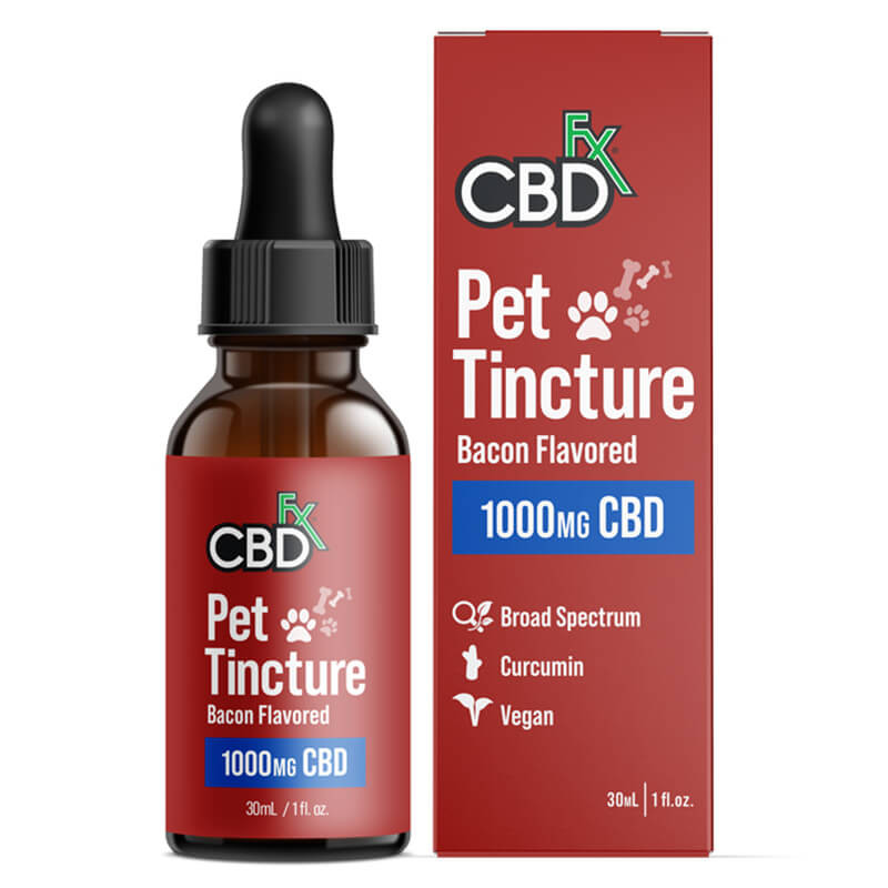 CBDFX Tincture Para Perro Sabor Tocino 250mg