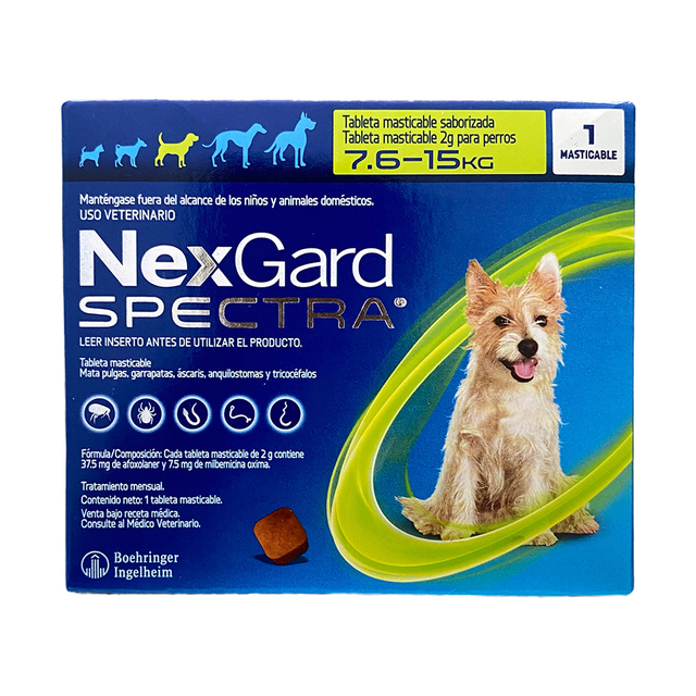 NEXGARD Masticable (7.6-15kg)