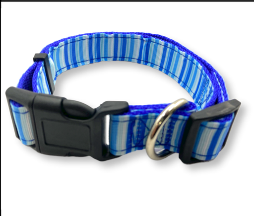 [mas70Az] Collar Para Mascotas Con
Diseño Unico Azul