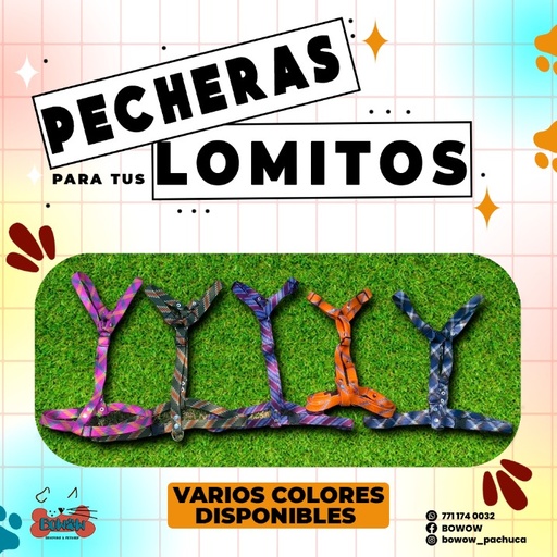 Pechera Artesanal XG con Correa en V 