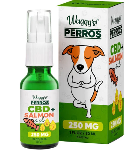 Waggy´s Spray CBD+Salmon 250ML oil 30 ML