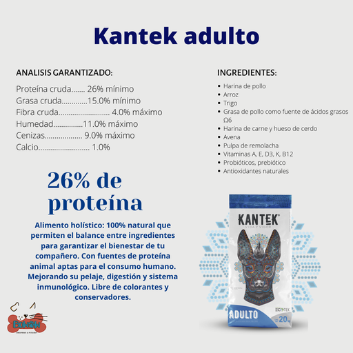 kantek Adulto 20 kg