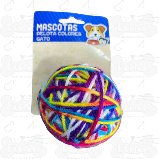 Pelota colores gato