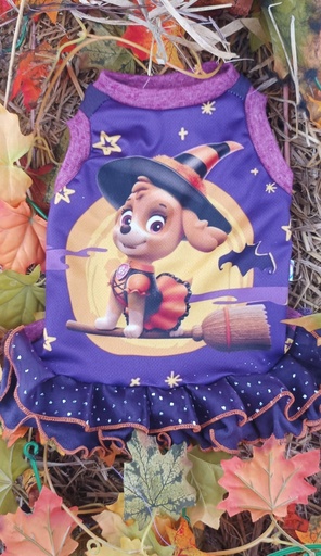 Vestido Paw Patrol Halloween S/3