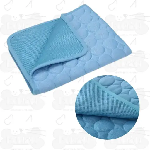 Tapete Refrescante Para Mascotas Azul XL